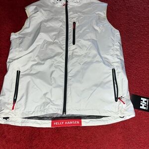 Helly Hansen Men's Vest in White with Black Accents